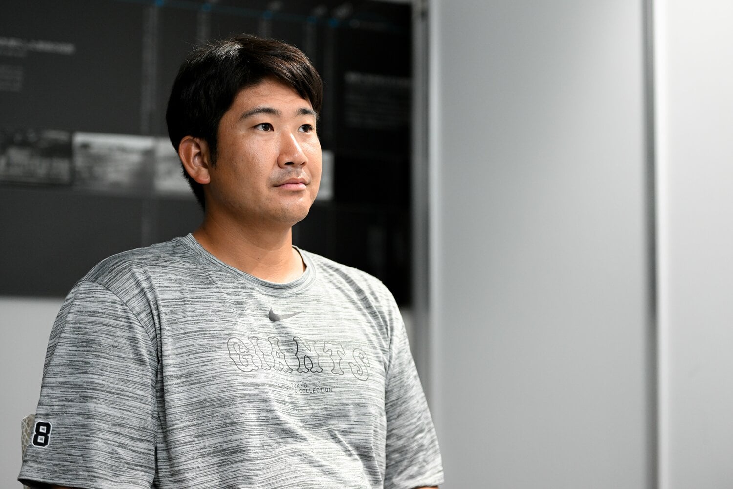 率直な思いを明かした菅野　©Nanae Suzuki