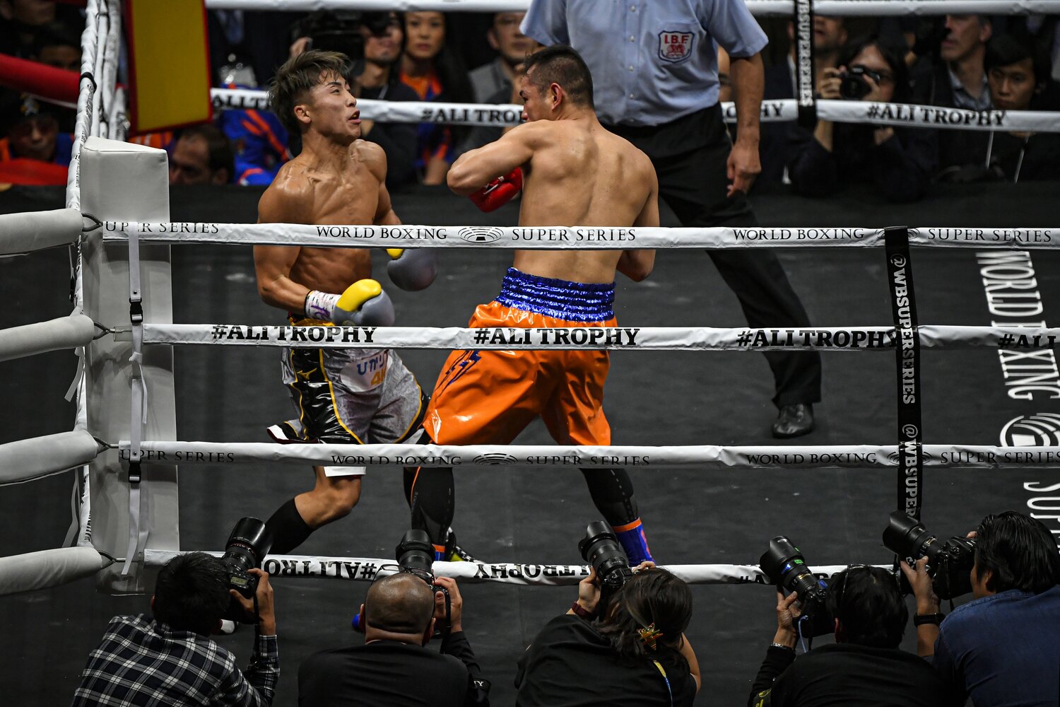 2019年、井上尚弥vsドネア ©Takuya Sugiyama