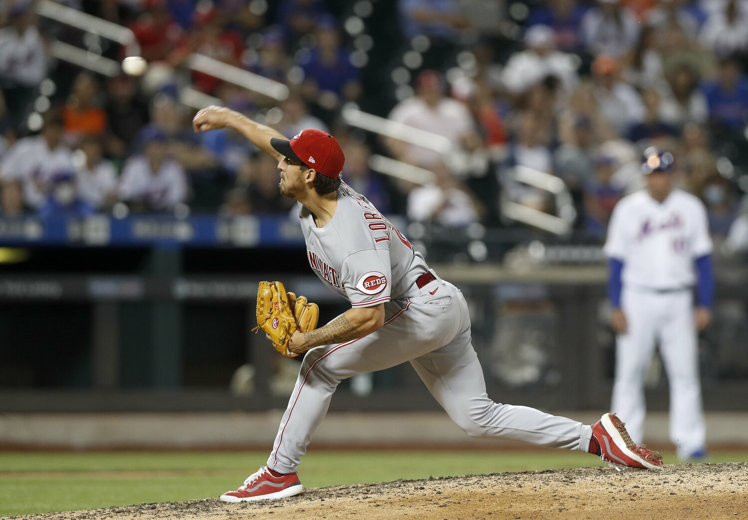 エンゼルス注目の新戦力②ロレンゼン（全レッズ）　大谷と同じ、投打“二刀流”での活躍が期待される　©Getty Images