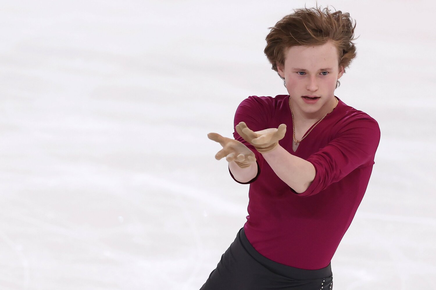 4位スタートとなったSPの演技