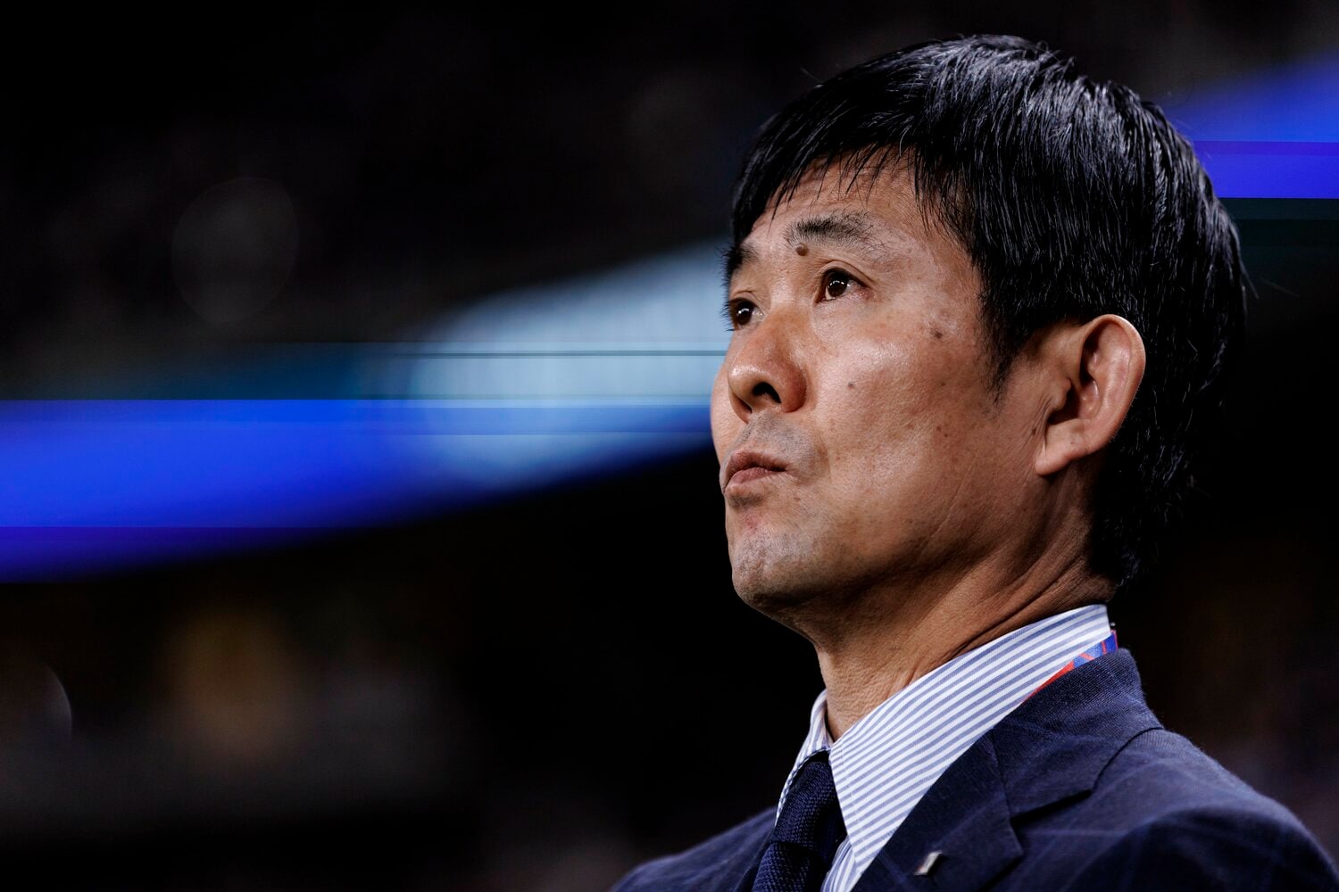 森保監督の先発起用にチアゴ記者は「適切だった」と話す　©Kiichi Matsumoto