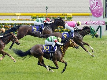 樫惜敗も凱旋門賞に挑む天才少女ハープスター。~3歳牝馬の“優位”を生かして~<Number Web> photograph by KYODO