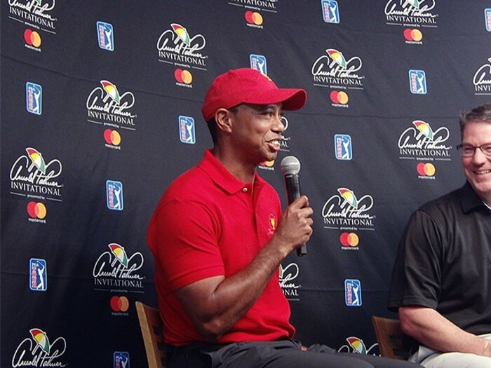 タイガーの復活にゴルフ界が熱狂。視聴数は10倍以上、元恋人まで登場。＜Number Web＞ photograph by Sonoko Funakoshi