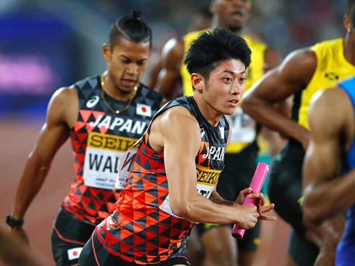 短距離隆盛の陸上に新たな可能性。強化が実り始めた4×400の今後。＜Number Web＞ photograph by Sho Tamura/AFLO SPORT