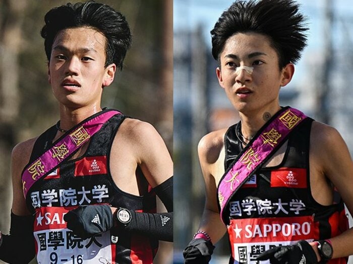 國學院大の2大ルーキーが意識する“青学大の1年生”とは?「高校3年間ずっと戦ってきた」「“してやられた”って思いましたね」<Number Web> photograph by Yuki Suenaga/Nanae Suzuki