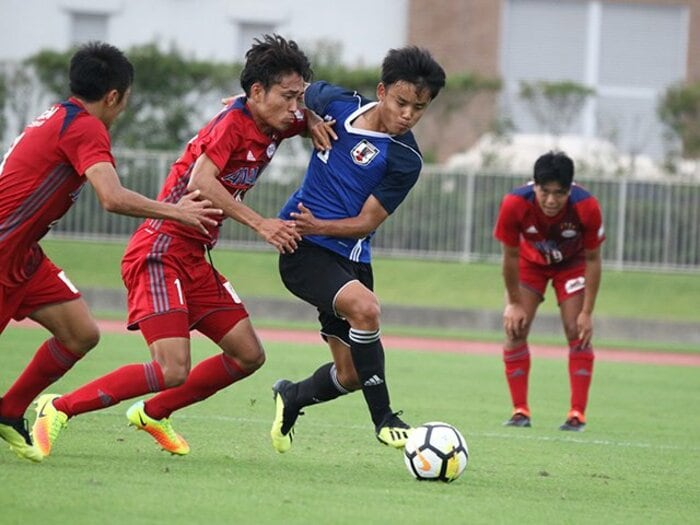 U-19選手権の初戦は難敵・北朝鮮！久保建英ら五輪世代がW杯への船出。＜Number Web＞ photograph by Takahito Ando