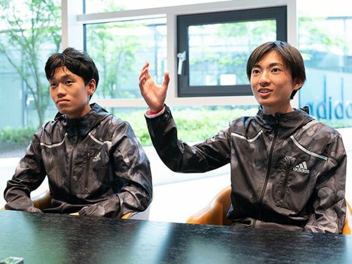 「どうしても青学を意識します」國學院大2大エースが初海外レース後に明かした“絶対王者への想い”「ぶち倒したい相手です(笑)」<Number Web> photograph by Shota Matsumoto/adidas Japan