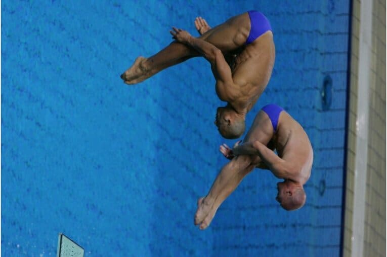 アテネ五輪での演技©Takuya Sugiyama/JMPA