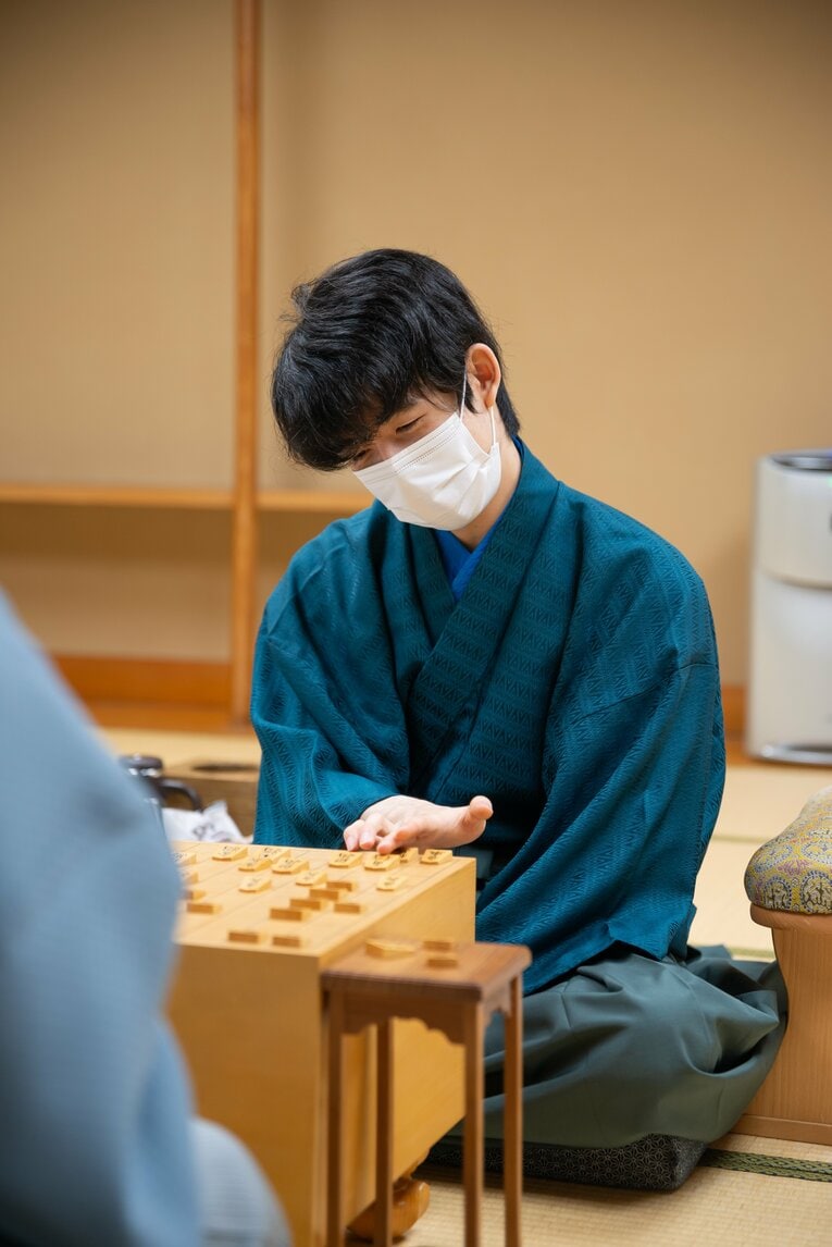 2021年の叡王戦　©日本将棋連盟