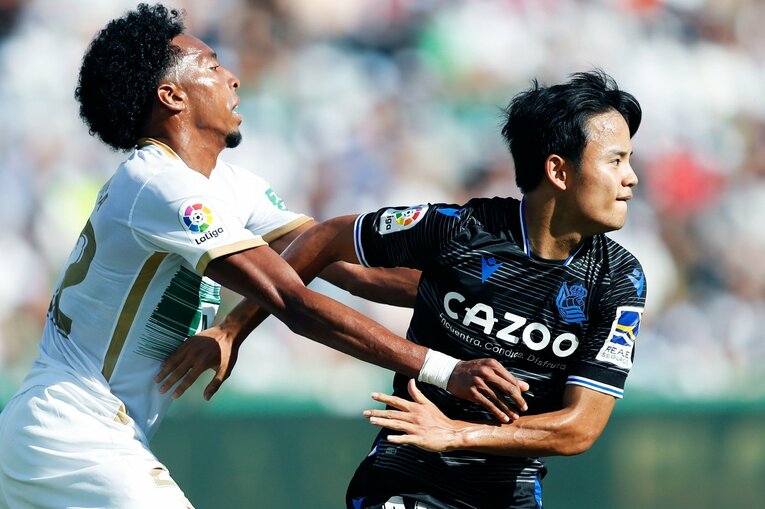 「久保建英が信頼され始めた」証拠かも…ソシエダサポの「Take,Take」に日本人カメラマンが感じた“海外組あるある”とは(9)