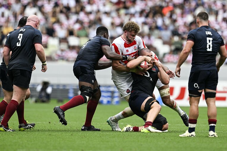 第二次エディー・ジョーンズHC体制の初陣となったイングランド戦　©Asami Enomoto