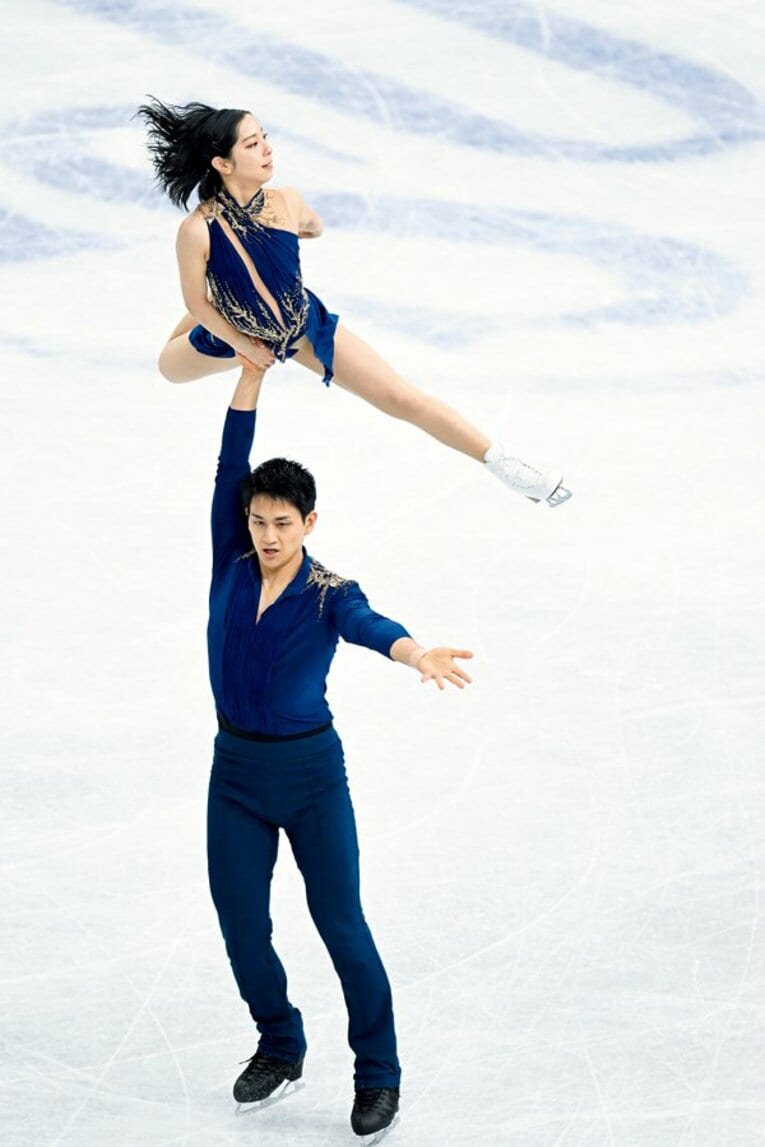 2023年世界選手権ショートプログラムの演技　©︎Asami Enomoto