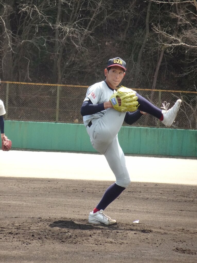 センバツで注目された石戸颯汰（浦和実）　©Yuji Yanagawa