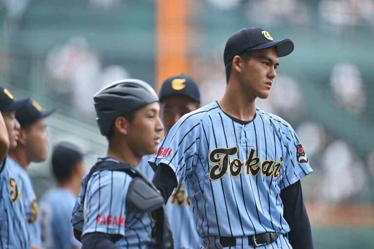 【激闘甲子園の記憶】“1つ頭が抜けた”東海大相模198cmエース藤田琉生とスケールの大きすぎる投球フォーム　©Hideki Sugiyama