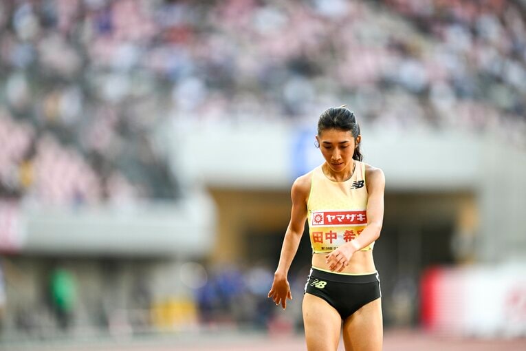 6月の日本選手権5000ｍでは終始独走　©Asami Enomoto
