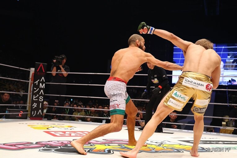 朝倉海vsフアン・アーチュレッタ　©RIZIN FF