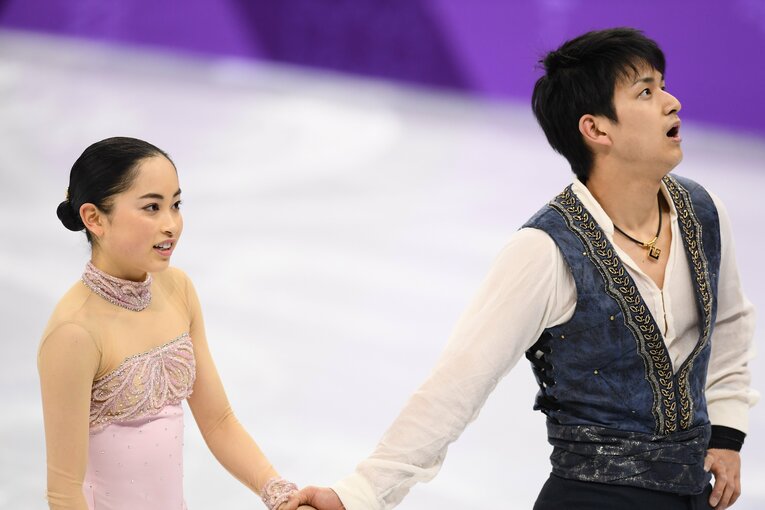 ソチ、平昌五輪ではそれぞれ9ポイント獲得にとどまった（写真は平昌五輪。左は須崎海羽）　©JMPA