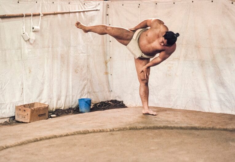 「千代の富士さんは相撲の基本である四股を大切にしていた」という　©Getty Images