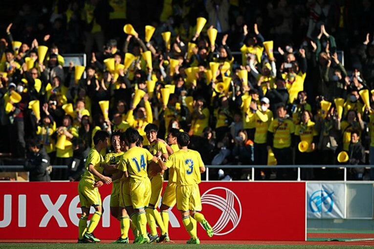 島根県内最多となる18回の選手権出場を誇る立正大淞南高校。昨年度は1回戦で富山第一にPK戦の末、敗れた　©Yohei Osada/AFLO SPORT