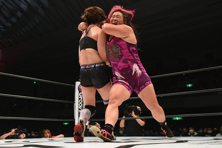 ラリアットも映える　©Masashi Hara