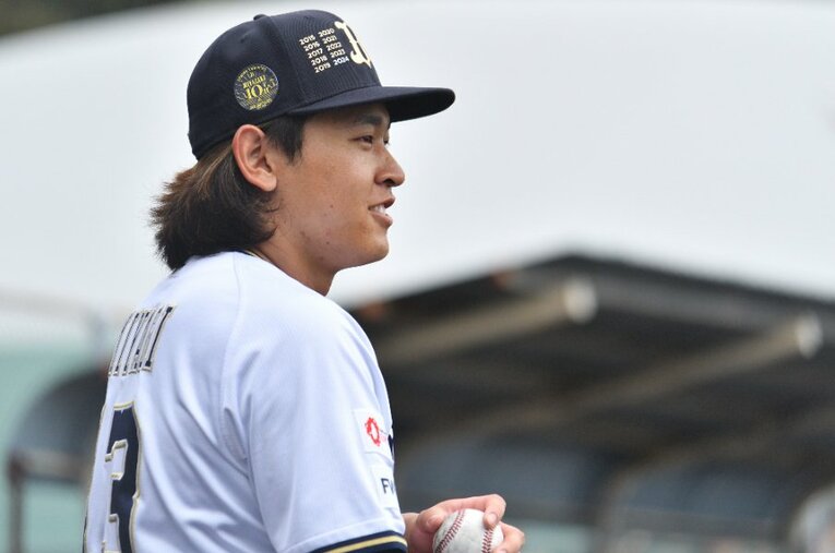 オリックスの新エースとして開幕投手をつとめる宮城 ／ photograph by Hideki Sugiyama