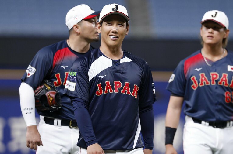 WBC連覇への覚悟を明かした吉田正尚（32歳） ／ photograph by KYODO