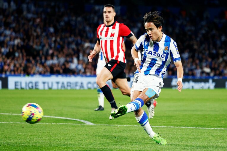 前回バスクダービーでのゴール