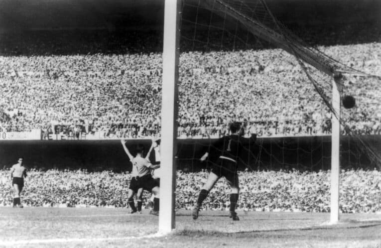 「マラカナンの悲劇」で知られる1950年W杯決勝©Getty Images