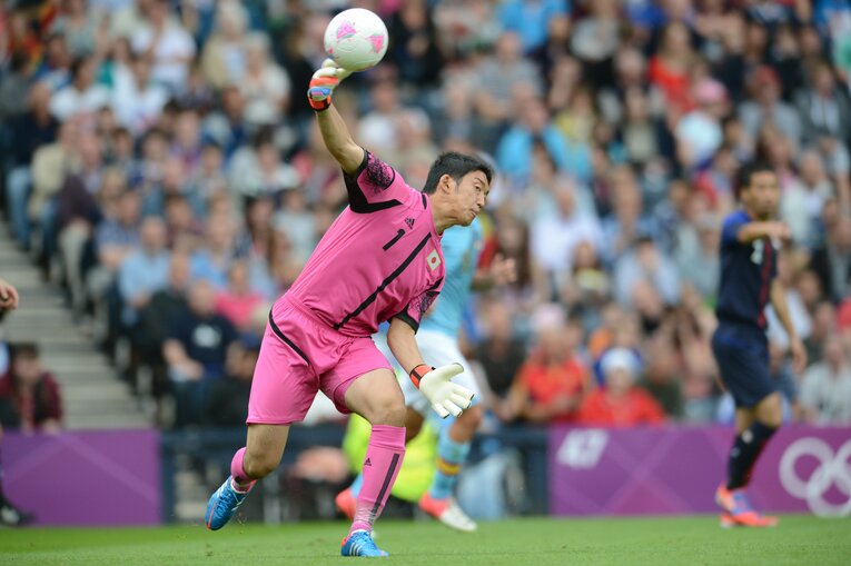 権田修一（2012年ロンドン五輪）©︎JMPA