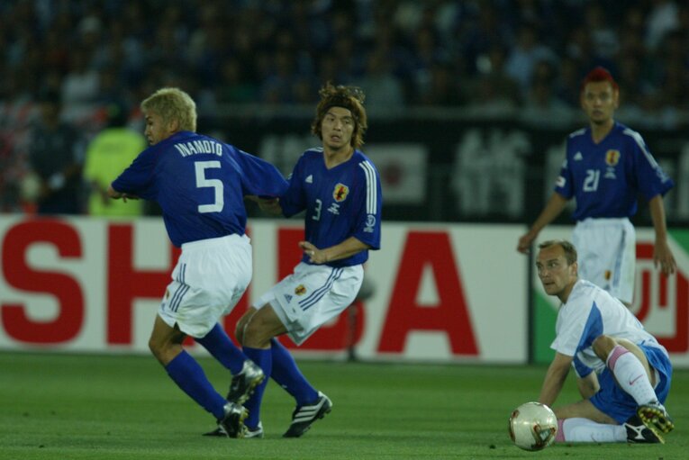 2002年W杯・松田直樹　©︎Naoya Sanuki/JMPA