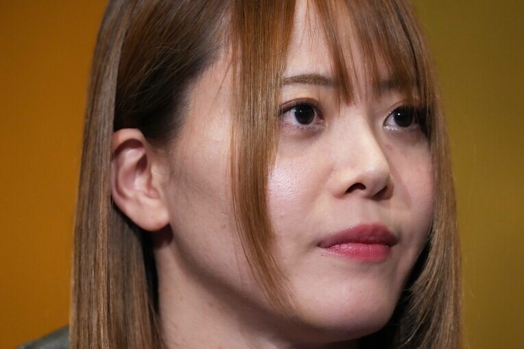 マリーゴールドに電撃入団を果たした岩谷麻優　©Essei Hara