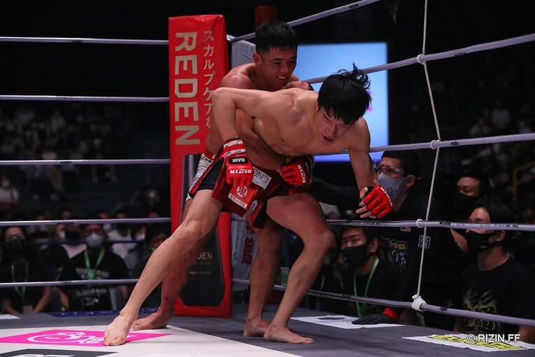 9月19日の朝倉海vsヤマニハ　©RIZIN FF