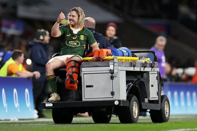 11月のイングランド戦は負傷退場したが、すぐに来日してリーグワンの開幕に間に合わせた　©︎Getty Images