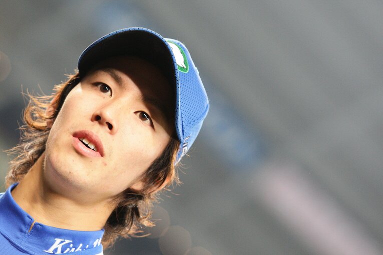 楽天でプレーする岸孝之（宮城県名取北高）。高校時代は無名　©BUNGEISHUNJU