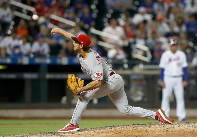 エンゼルス注目の新戦力②ロレンゼン（全レッズ）　大谷と同じ、投打“二刀流”での活躍が期待される　©Getty Images