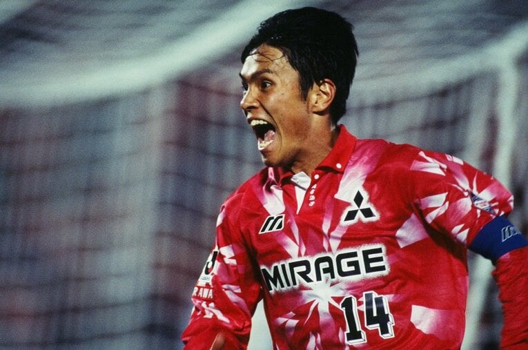 Jリーグ通算228ゴールを決めた福田正博が「病みつきになる」と評したパサーとは？　©J.LEAGUE