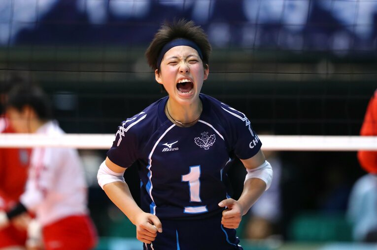 関菜々巳／柏井高校（2018年1月撮影）Naoki Nishimura/AFLO SPORT