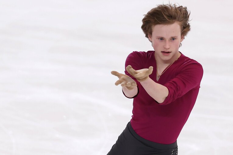 4位スタートとなったSPの演技