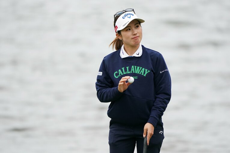 米ツアーメンバーとして初めてのメジャーに出場した西村優菜　©︎Shizuka Minami