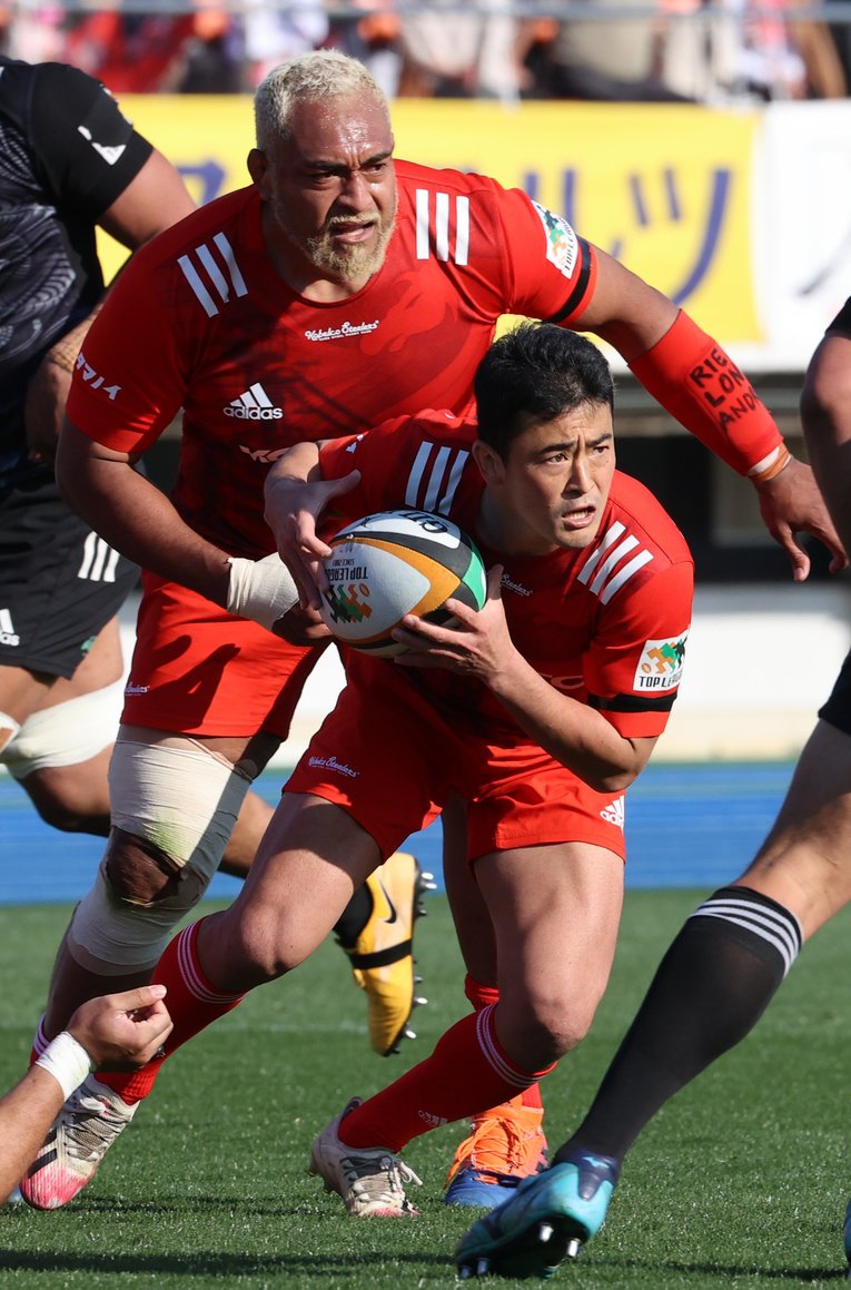 トップリーグ第4節リコー戦で今季初出場を果たした日和佐　©︎Yoshio Tsunoda/AFLO