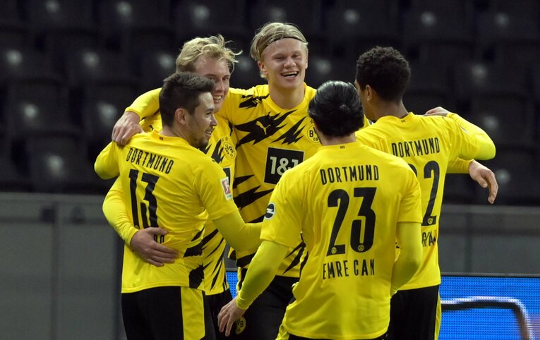 味方が挙げたゴールに喜ぶ姿が印象的、と水沼氏。計りしれないポテンシャルでさらに世界を脅かせていくだろう　©︎Getty Images