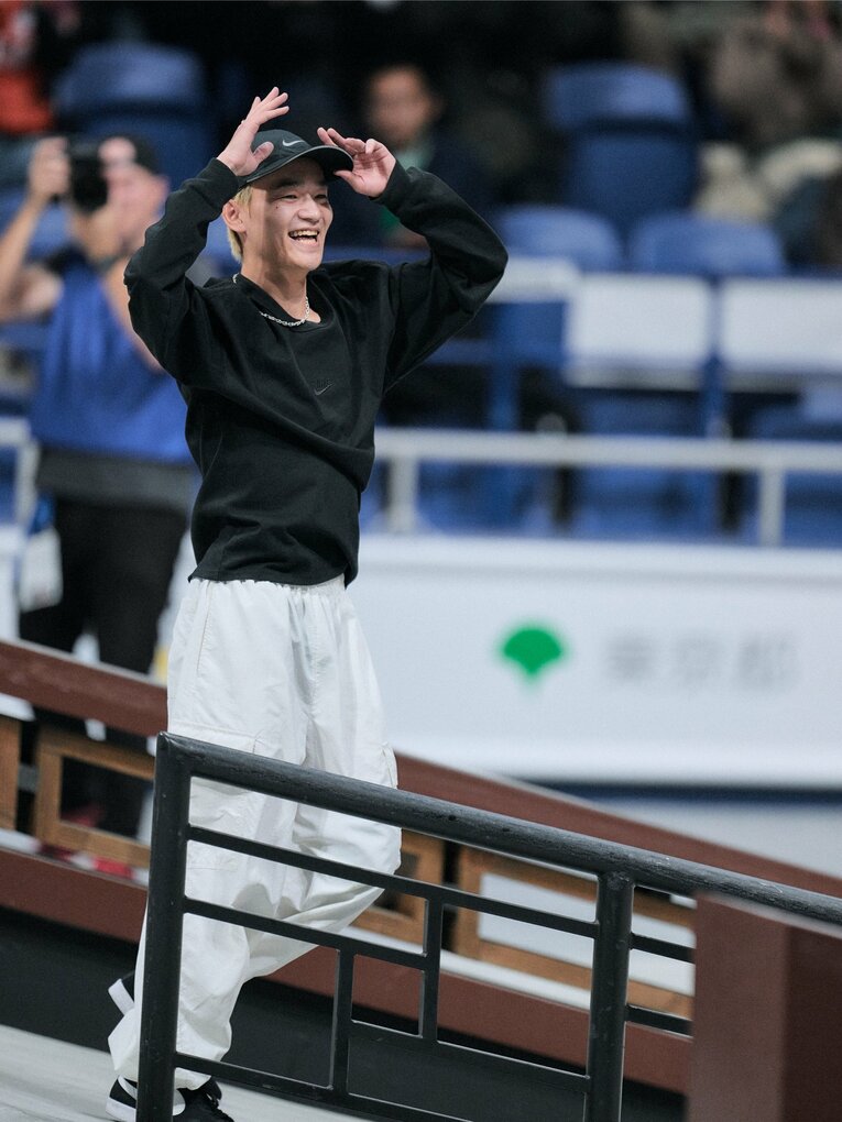 2023年世界選手権での白井　©Yuki Suenaga