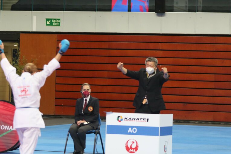 「誰が見ても、私の攻撃がきれいに決まっているのに」  空手・月井隼南が“ジャッジの不利”のなか快挙を達成できた理由(8)