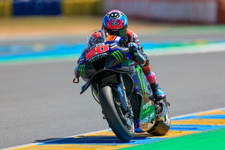 チャンピオンらしい走りを取り戻しつつあるクアルタラロのフランスGP　©Satoshi Endo