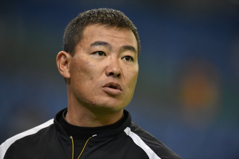 阪神時代の福留孝介（現・中日） ©BUNGEISHUNJU