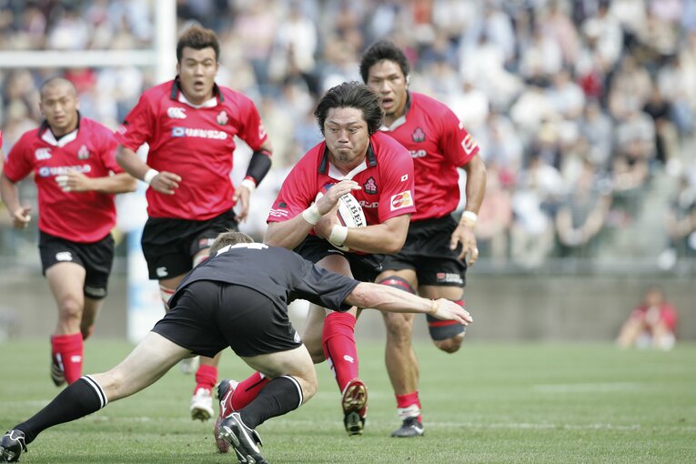 日本代表でも活躍したレジェンド・箕内拓郎　©BUNGEISHUNJU