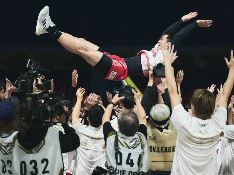 藤中謙也（サントリーサンバーズ大阪）　©︎Yuki Suenaga