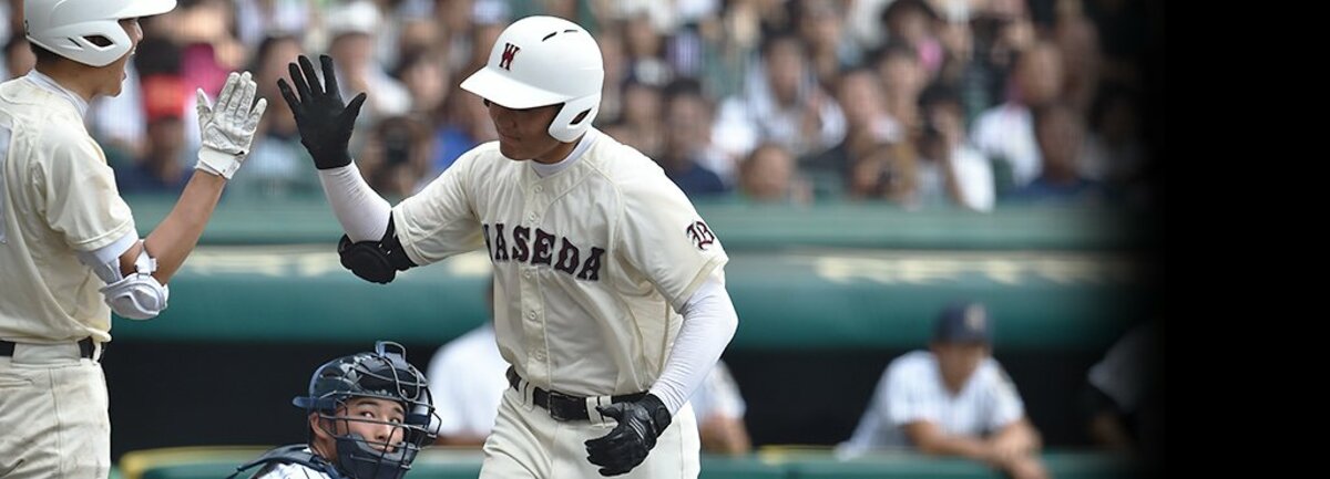 徹底したインコース攻めも本塁打に 清宮幸太郎は全く がばらない 打者 高校野球 Number Web ナンバー