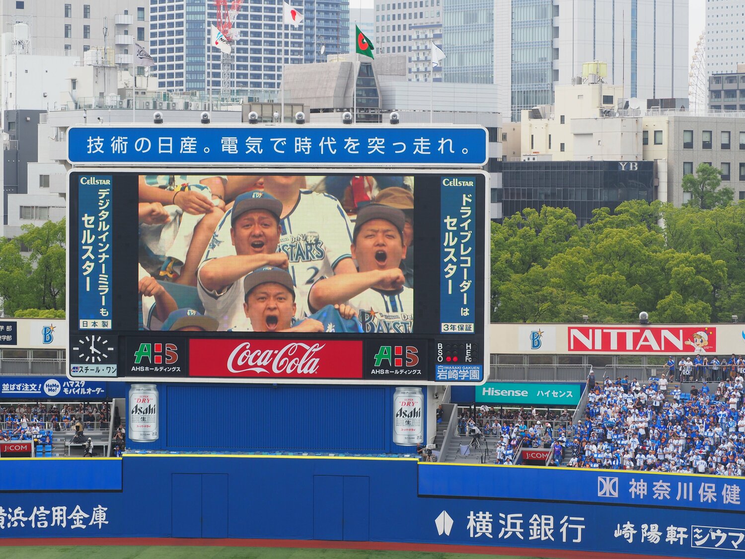 矢吹さんが思い描いていた構図がビジョンで実現　©Yu Saito