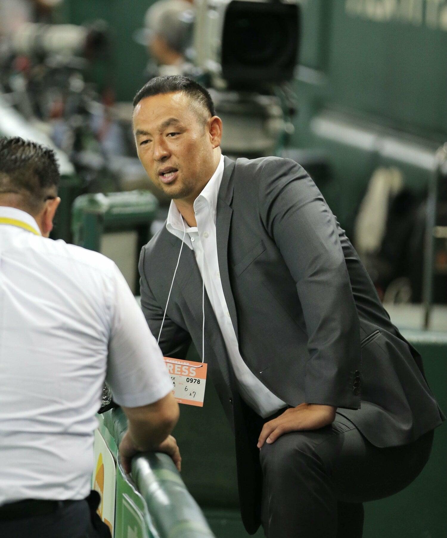 香川の総監督兼GMを務めた松中の言葉が大きな転機となった ©︎JIJI PRESS